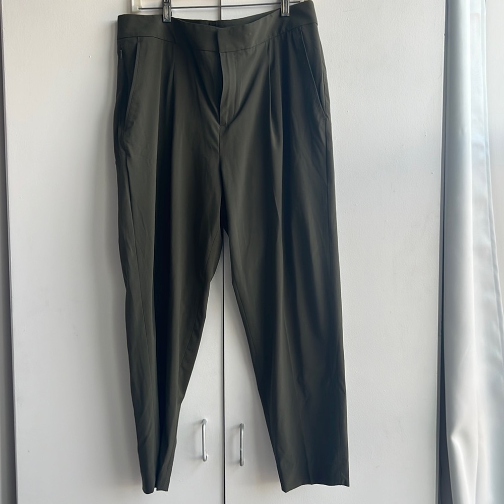Banana Republic olive work pants